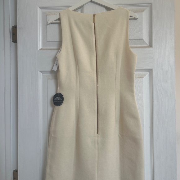 Cream Pinafore Dress - Picture 3 of 4